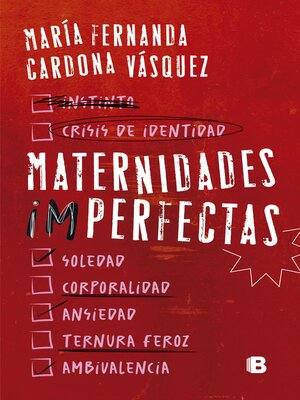 cover image of Maternidades imperfectas